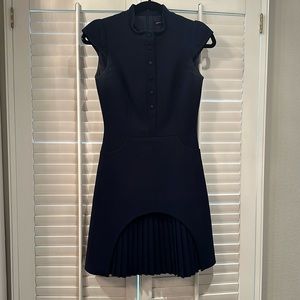 Karen Millen dark navy dress